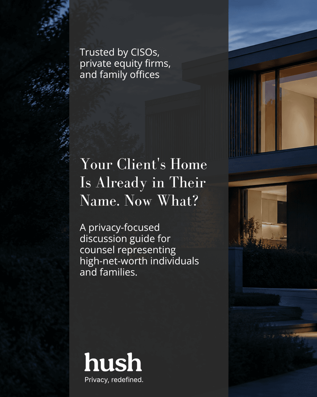 Your Client's Home Is Already in Their Name. Now What?